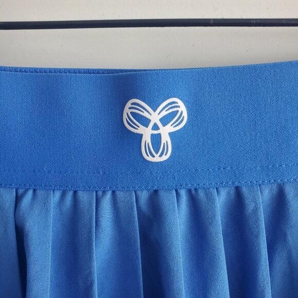 TnaMOVE Blue Pleated Tennis Mini Skirt Size L - Picture 5 of 8